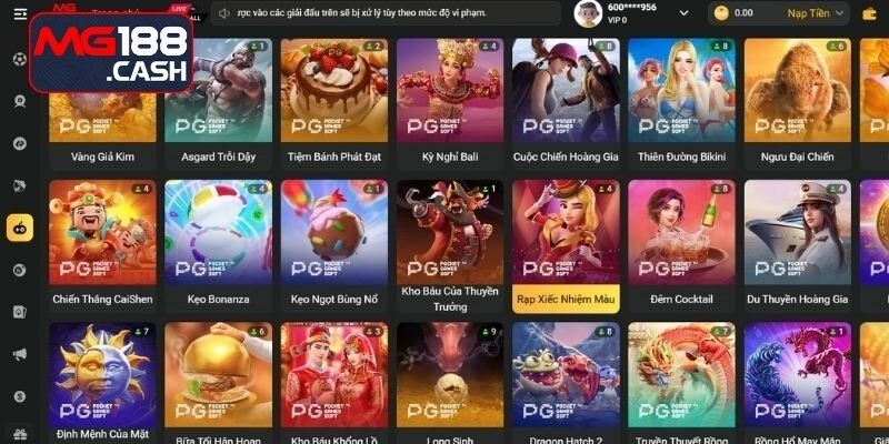 Cách chơi nổ hũ MG188 chi tiết mà tân binh cần biết