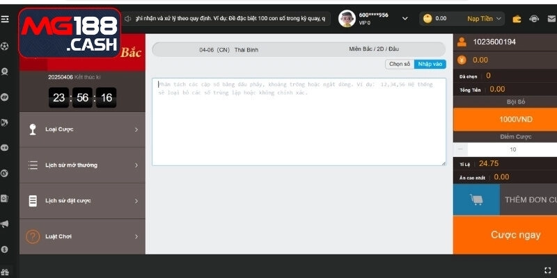 Khám phá Top sản phẩm cá cược xổ số MG188 cực hot